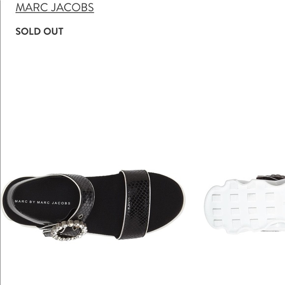 Marc By Marc Jacobs - Ninja Strass Wave Platform Sandals